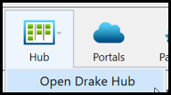 Hub > only open option